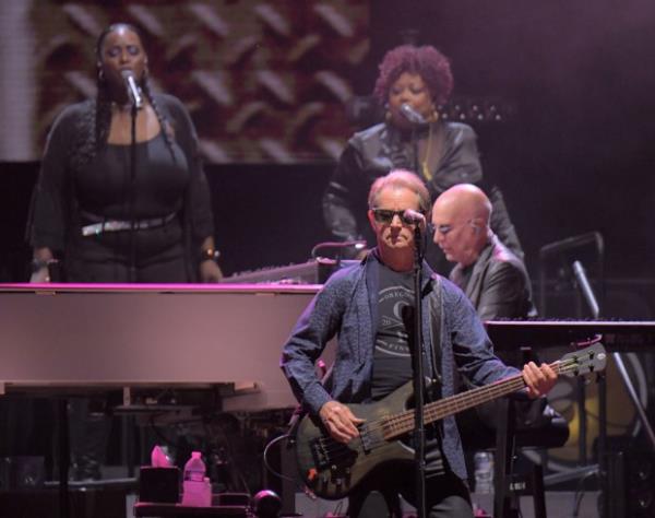 Bruce Springsteen & the E Street Band during a co<em></em>ncert at Oriole Park at Camden Yards. (Karl Merton Ferron/Staff)